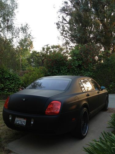 Bentley continental -show car- matte black paint, +30k in upgrades...