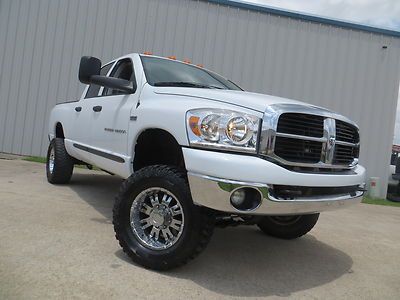 07 ram 2500 (laramie) power-wagon 4x4 nav sunroof lifted 33s exhaust hemi carfax