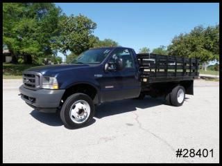 F550 6.0l diesel f-550 12' knapheide flat stake bed drw stakes we finance