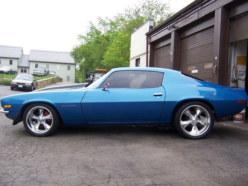 1971 resto-mod fuel injected r/s z28 cloneon custom rims