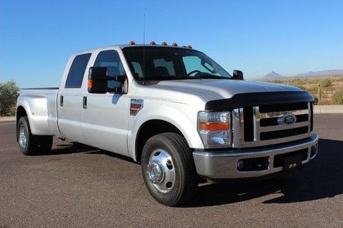 2010 ford f350 crew cab diesel dually xlt extra clean!