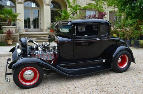 1931 model a california street rod - steel car, flathead v8, offenhauser &amp; more!