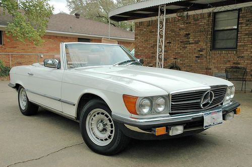 1984 mercedes 380 sl, two owner convertible!!
