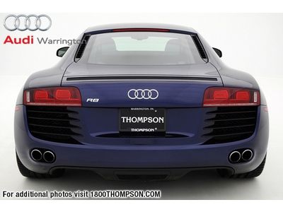 RARE - MUGELLO BLUE, 6-SPEED, 4.2L, NAV, OXYGEN SILVER SIDEBLADE, QUATTRO AWD, image 8