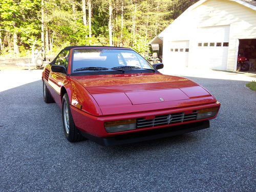 1986 ferrari mondial cabriolet 3.2 v8 quatrovalvole - excellent condition