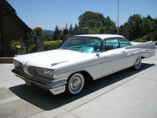 1959 pontiac bonneville sports coupe, 389 v8 4-bbl dual exhaust