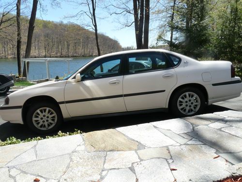 2002 chevrolet impala base sedan 4-door 3.8l (police)