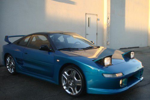 Toyota mr2 turbo charge twincam widebody customized 5 speed manual 18" rim t top