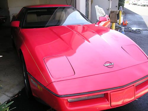 1984 chevrolet corvette 4 speed all original california car