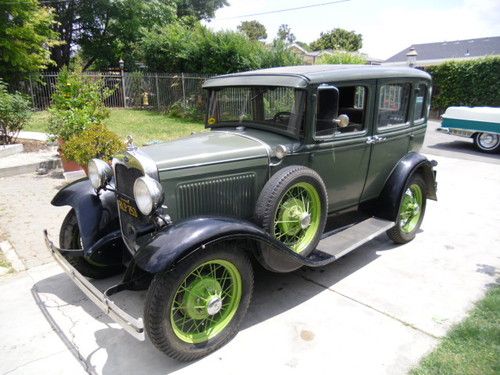 1930 model a murray body town sedan 155c, excellent!!