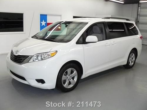 2012 toyota sienna le 8-passenger rear cam only 23k!! texas direct auto