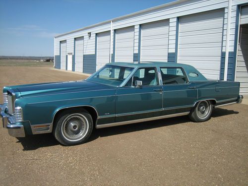 1979 lincoln continental base hardtop 4-door 6.6l