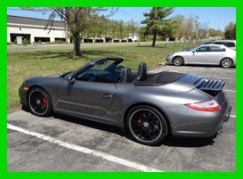 2011 porsche 911 carrera gts 3.8l h6 24v manual convertible premium low miles