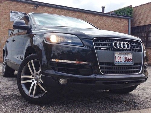 2007 audi q7 3.6 quattro 20" wheels navigation warranty export friendly