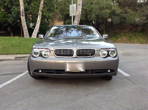 2004 bmw 745i sedan 4-door 4.4l