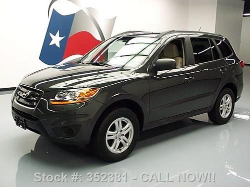 2010 hyundai santa fe gls auto cruise ctrl cd audio 13k texas direct auto