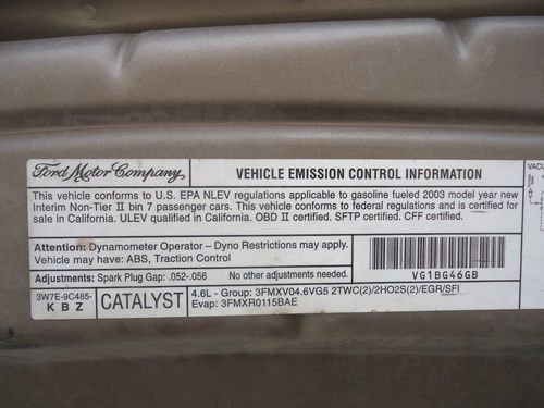 2003 Ford Crown Victoria Police Interceptor, image 2