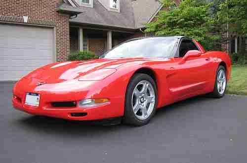 1997 Chevrolet Corvette Base Hatchback 2-Door 5.7L, Torch Red, 6 speed, US $14,900.00, image 7