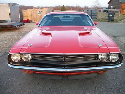 1971 dodge challenger true rt 340, excellent touring set up