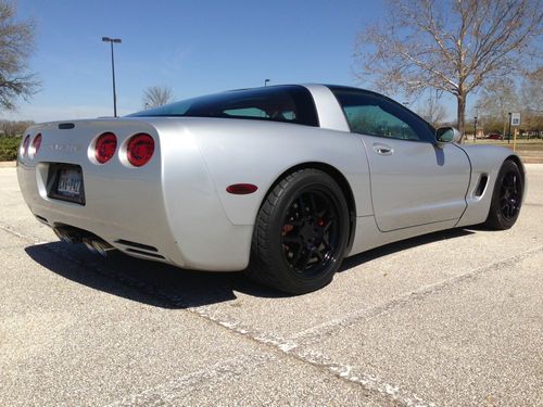 1998 chevrolet corvette: cleanly modded with extremely low miles "low reserve"