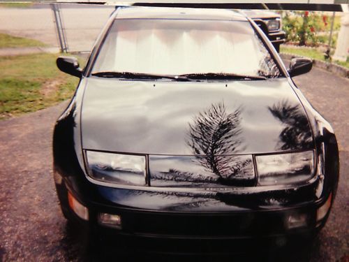 1990 nissan 300zx 2+2 coupe 2-door 3.0l - branded title -