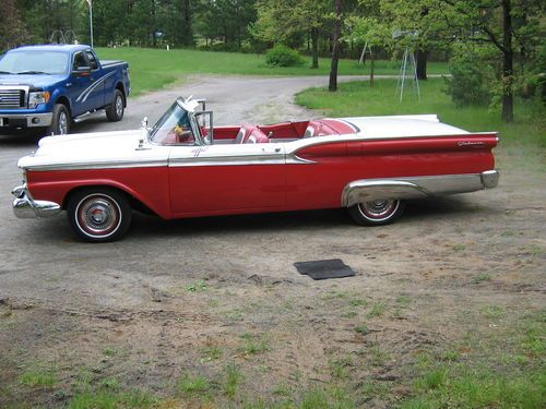 1959 Ford Retractable Fairlane 500 Galaxie Convertible BEAUTIFUL CAR, US $28,500.00, image 14