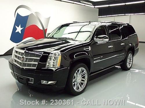 2011 cadillac escalade esv platinum sunroof nav dvd 25k texas direct auto