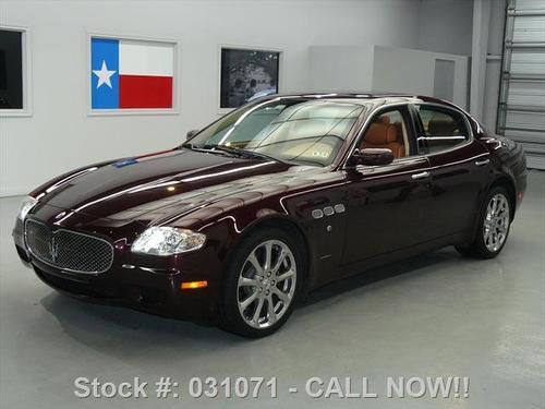 2007 maserati quattroporte executive gt sunroof nav dvd texas direct auto