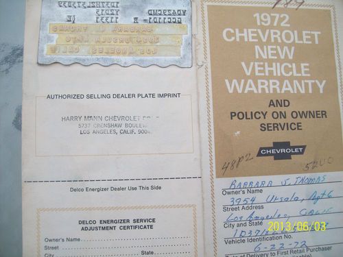 1972 Chevrolet Chevelle, image 10