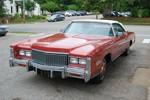 1976 cadillac eldorado base convertible 2-door 8.2l