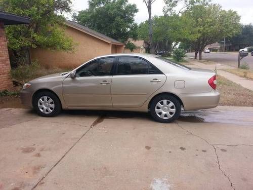 2004 toyota camry le sedan 4-door 2.4l