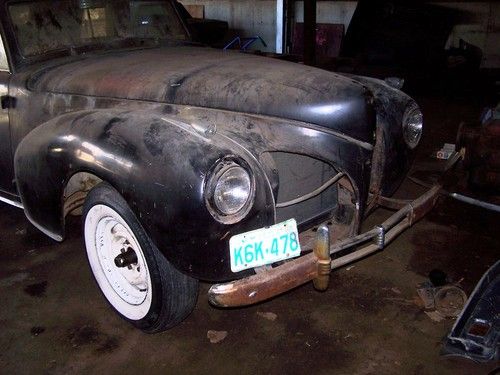 1941 lincoln continental 2 door club coupe restoration project cadillac engine