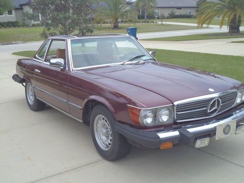 1985 mercedes benz 380 sl roadster