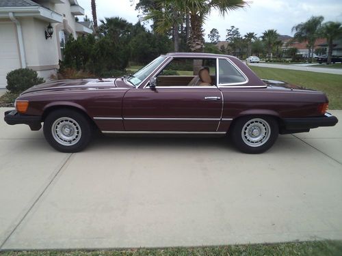 1985 Mercedes Benz 380 SL Roadster, image 2