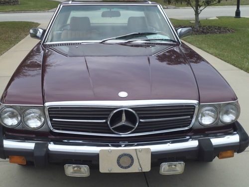 1985 Mercedes Benz 380 SL Roadster, image 3