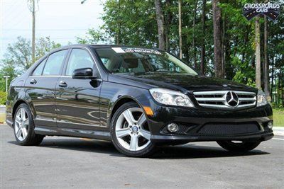 10 c300 sport 38k premium package shiftable auto leather sunroof sedan rwd c300