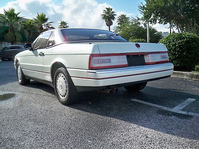 1988 CADILLAC ALLANTE,49K MILES,PEARL WHITE,BOTH TOPS,1 OWNER CAR, NO RESERVE!, image 9