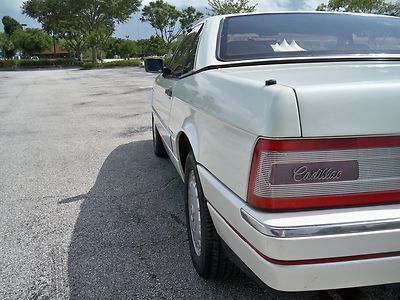 1988 CADILLAC ALLANTE,49K MILES,PEARL WHITE,BOTH TOPS,1 OWNER CAR, NO RESERVE!, image 13