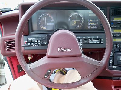 1988 CADILLAC ALLANTE,49K MILES,PEARL WHITE,BOTH TOPS,1 OWNER CAR, NO RESERVE!, image 27