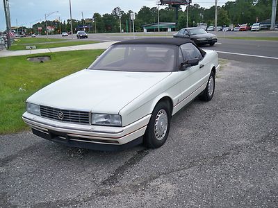 1988 CADILLAC ALLANTE,49K MILES,PEARL WHITE,BOTH TOPS,1 OWNER CAR, NO RESERVE!, image 54