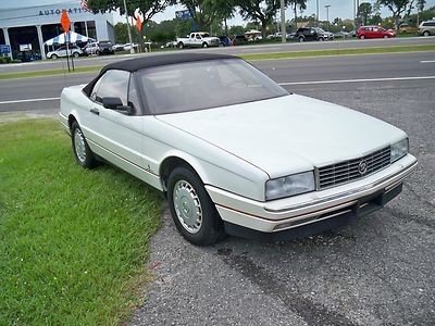 1988 CADILLAC ALLANTE,49K MILES,PEARL WHITE,BOTH TOPS,1 OWNER CAR, NO RESERVE!, image 55