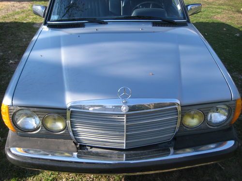 1984 Mercedes Benz 300D turbo diesel automatic W123 silver, US $3,800.00, image 7
