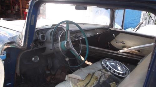 1957 chevy belair 2 door post, image 3