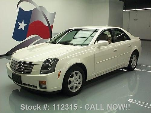 2006 cadillac cts v6 automatic heated leather only 50k texas direct auto