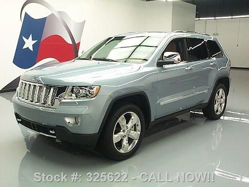 2012 jeep grand cherokee overland summit hemi 4x4 8k!! texas direct auto