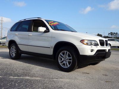 2004 x5 3.0i - awd auto panoramic sunroof leather heated seats cd player