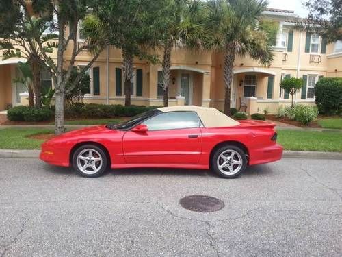 1995 pontiac firebird trans am convertible 2-door 5.7l