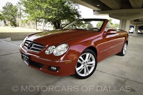 2008 mercedes clk350 convertible navigation heated seats ipod jack homelink