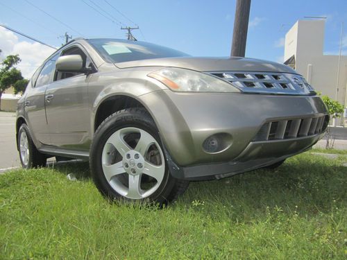 2003 nissan murano sl sport utility 4-door 3.5l