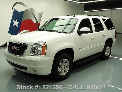 2013 gmc yukon slt 8 pass nav rear cam htd leather 13k texas direct auto